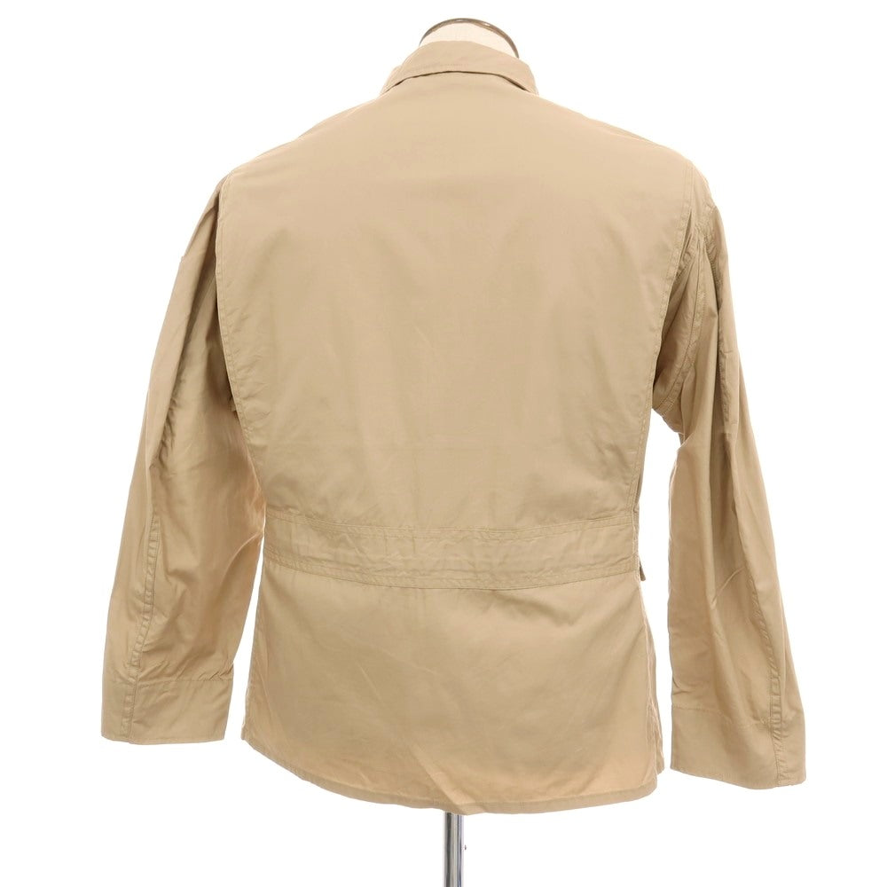 【中古】アナトミカ ANATOMICA コットン ジップアップ サマーフライトジャケット ベージュ【サイズL】【 状態ランクC 】【 メンズ 】