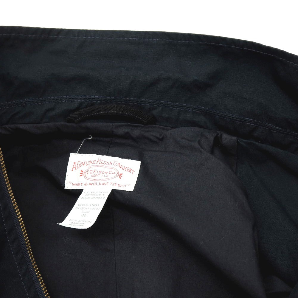 【中古】フィルソン FILSON コットン フィールドジャケット ダークネイビー【サイズ40】【 状態ランクB 】【 メンズ 】