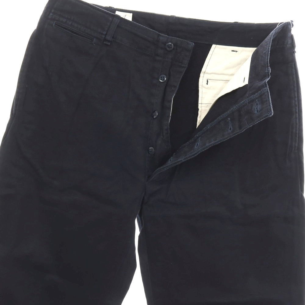 【SALE30%OFF/返品不可】【中古】アナトミカ ANATOMICA コットン チノパンツ ネイビー【 サイズ36/32 】【 状態ランクB 】【 メンズ 】