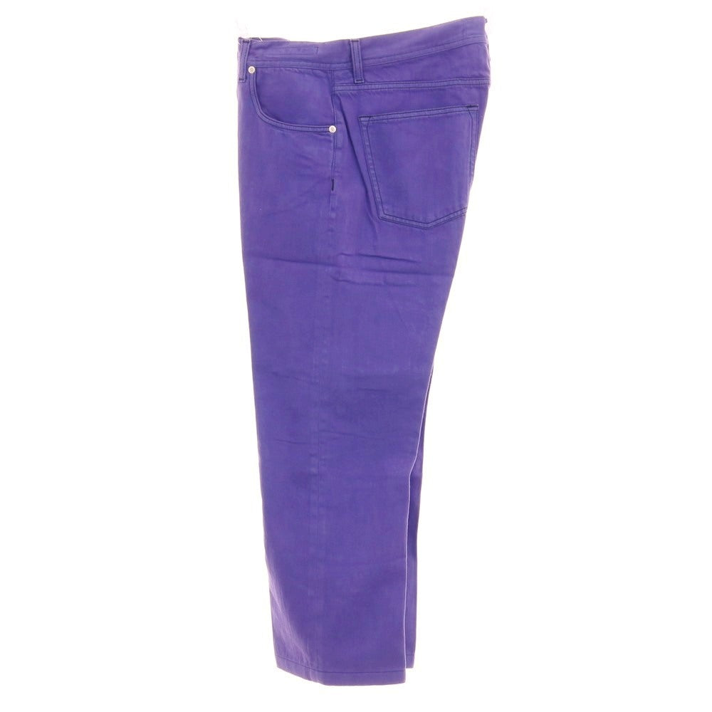 【中古】【未使用】キートン Kiton コットン デニムパンツ パープル【サイズ37】【 状態ランクS 】【 メンズ 】