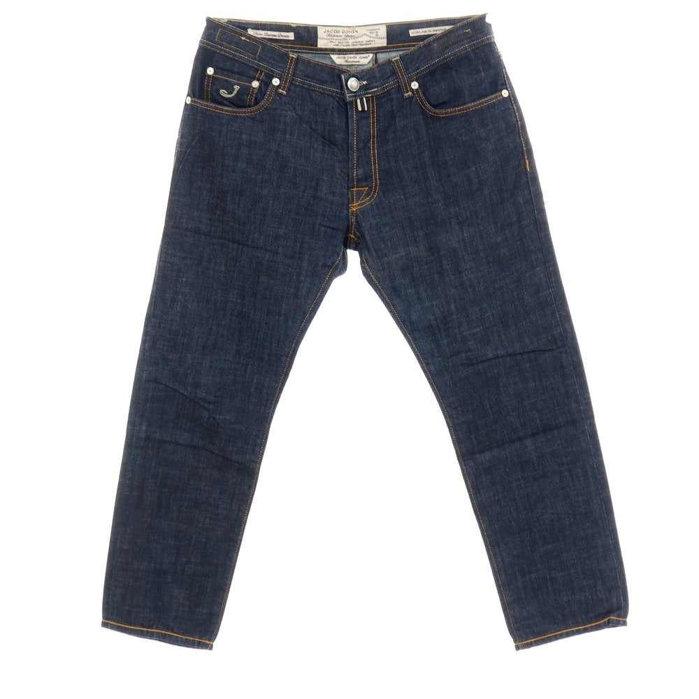 【中古】ヤコブコーエン JACOB COHEN J622 コットン デニムパンツ ジーンズ ネイビー【サイズ36】【 状態ランクB 】【 メンズ 】
