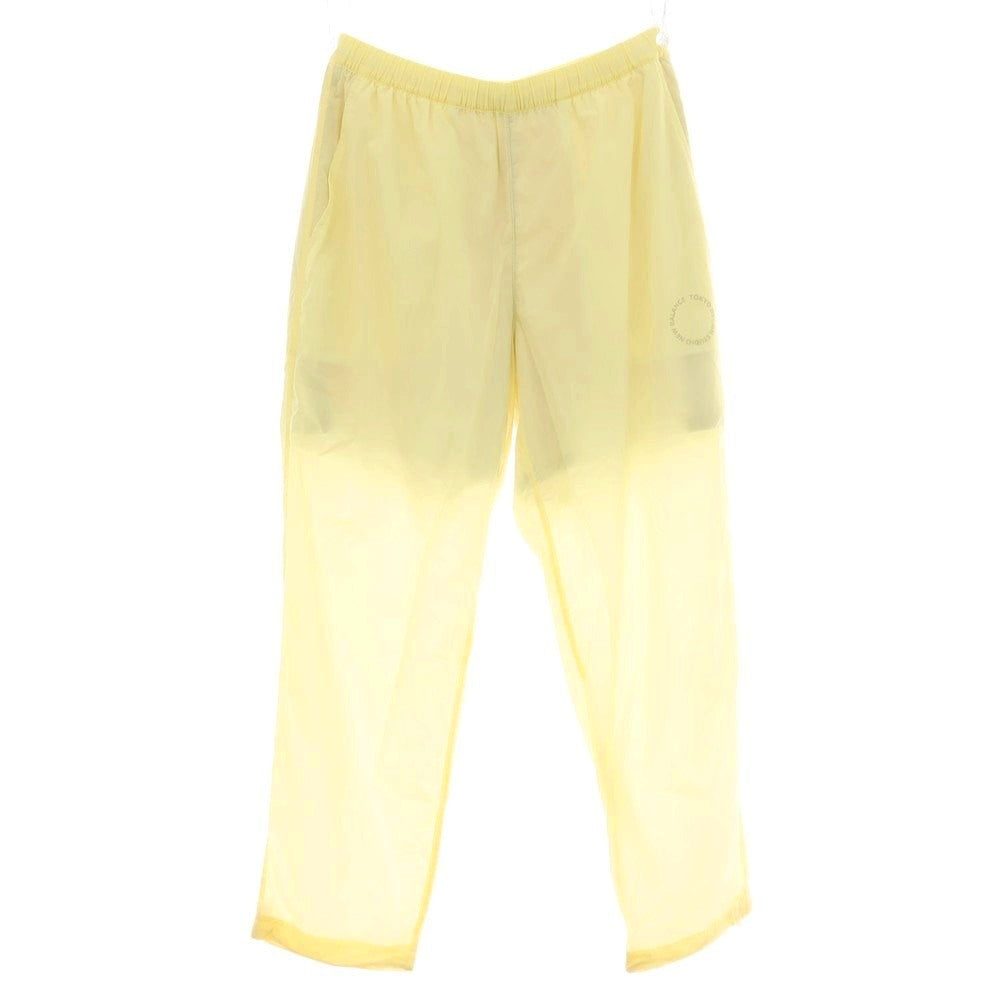 【中古】【未使用】ニューバランス NEW BALANCE tokyodesignstudio ストレッチ ナイロン イージーパンツ イエロー【サイズ2】【 状態ランクS 】【 ユニセックス 】