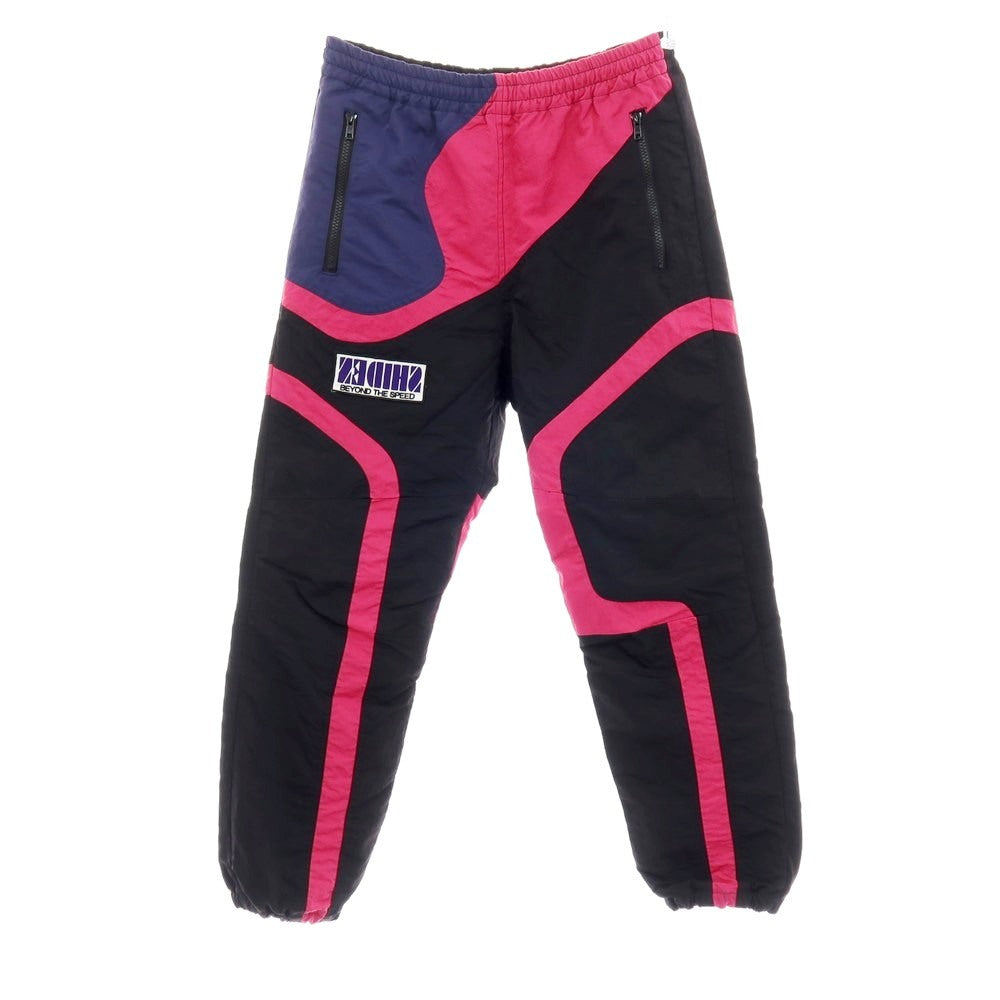 【中古】シデン SHIDEN ナイロン イージーパンツ ブラックxピンク【サイズS】【メンズ】 中古】シデン SHIDEN ナイロン イージーパンツ ブラックxピンク