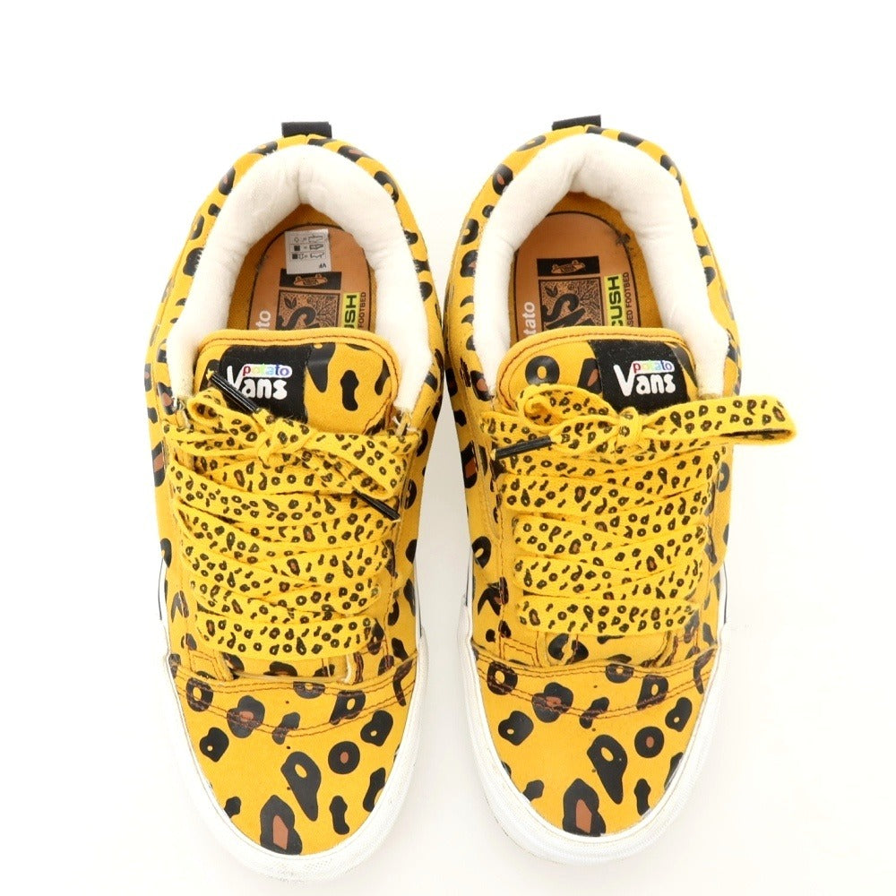 【中古】ヴァンズ ボルト VANS VAULT × Imran Potato スエード スニーカー イエローxブラック【サイズ27】【 状態ランクB 】【 メンズ 】
