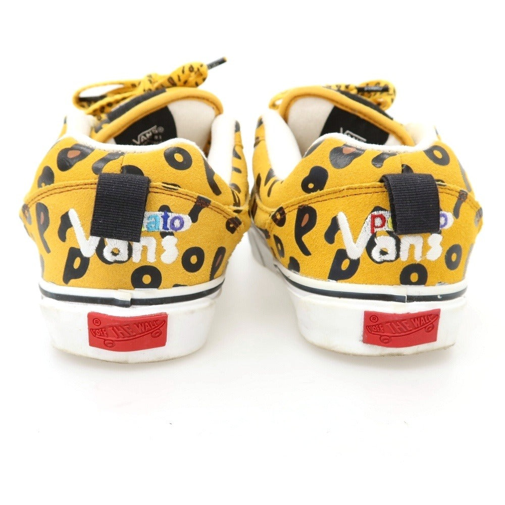 【中古】ヴァンズ ボルト VANS VAULT × Imran Potato スエード スニーカー イエローxブラック【サイズ27】【 状態ランクB 】【 メンズ 】
