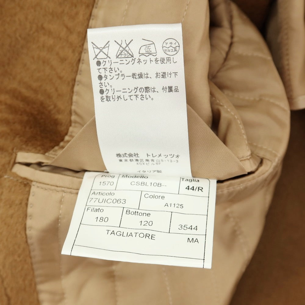 【中古】タリアトーレ TAGLIATORE キャメル ダブルブレストコート ライトブラウン【サイズ44】【 状態ランクB 】【 メンズ 】