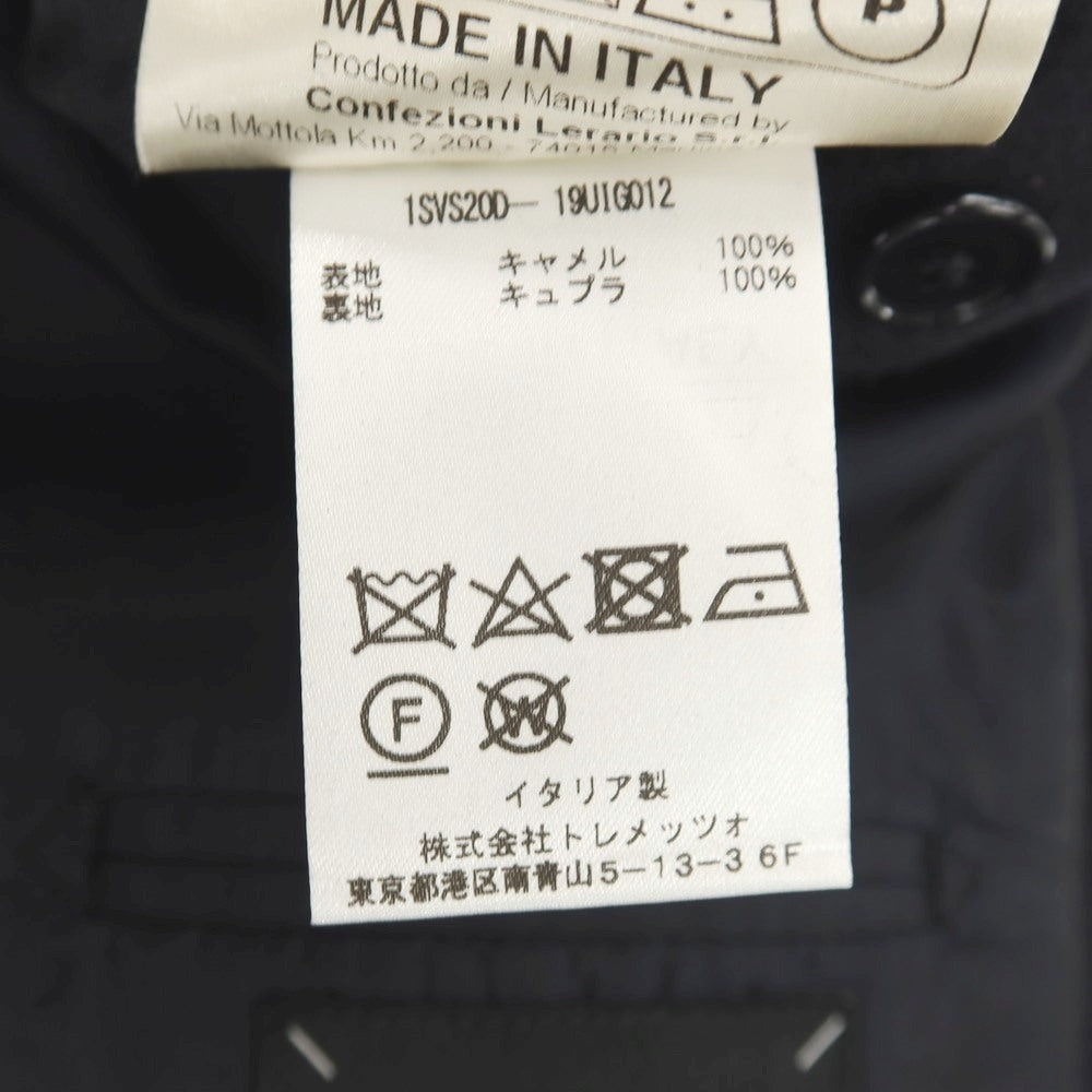 【中古】タリアトーレ TAGLIATORE Brilla per il gusto別注 キャメル ダブル6B テーラードジャケット ダークネイビー【サイズ44】【 状態ランクB 】【 メンズ 】