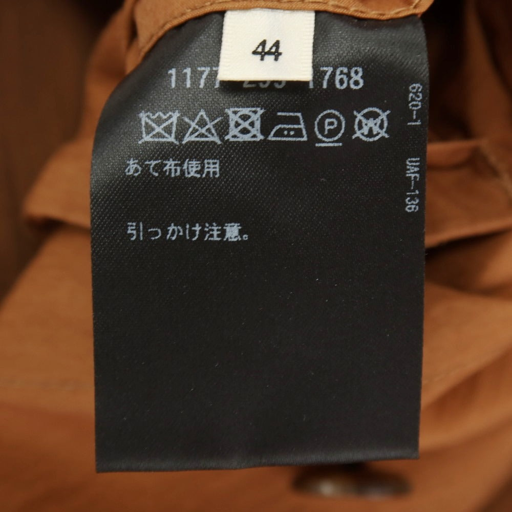 【中古】カモシタ camoshita コットンナイロン サファリジャケット ブラウン系【サイズ44】【 状態ランクC 】【 メンズ 】