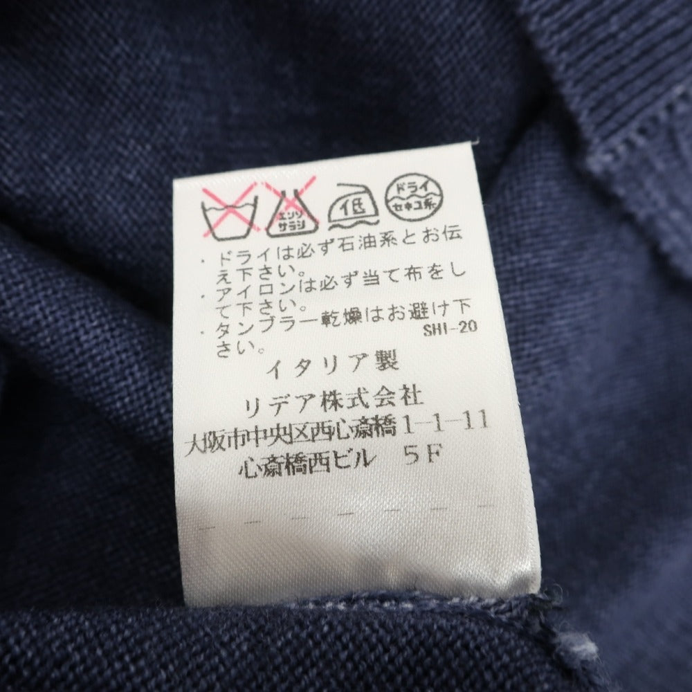 【中古】クルチアーニ CRUCIANI ウール ニットベスト ネイビー系【サイズ44】【 状態ランクB 】【 メンズ 】