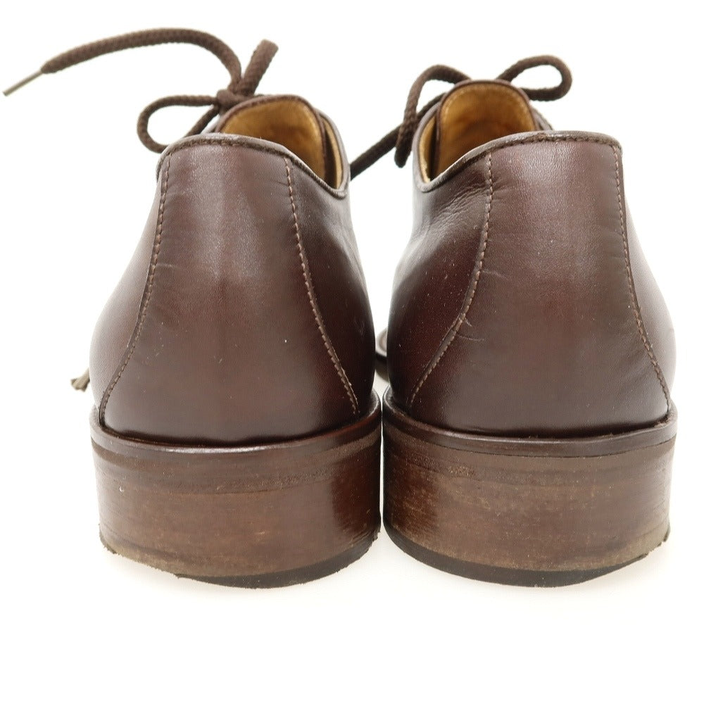 【中古】ジョルジオアルマーニ GIORGIO ARMANI レザー ドレスシューズ ブラウン【サイズ8】【 状態ランクC 】【 メンズ 】