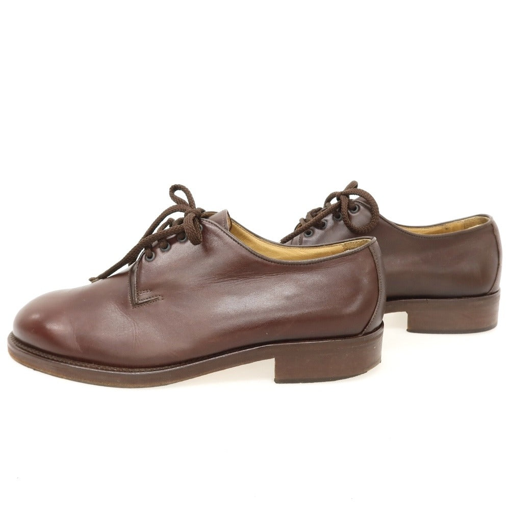 【中古】ジョルジオアルマーニ GIORGIO ARMANI レザー ドレスシューズ ブラウン【サイズ8】【 状態ランクC 】【 メンズ 】