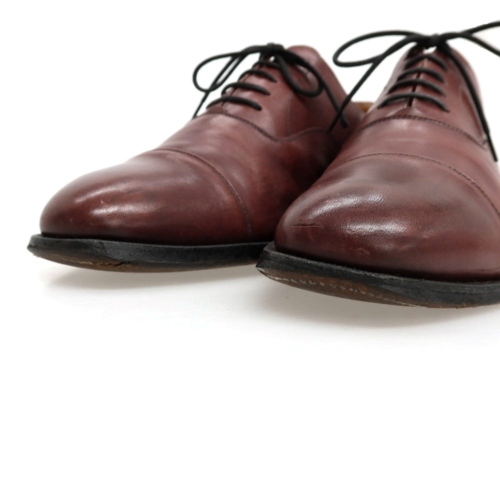【中古】グレンソン GRENSON 22346 カーフ ドレスシューズ ワインレッド【サイズ6F】【 状態ランクC 】【 メンズ 】