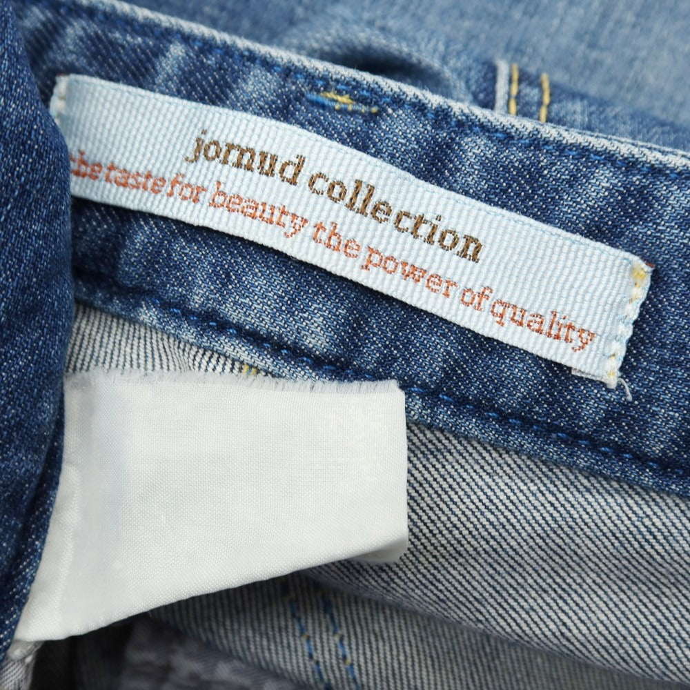 【中古】バルバ BARBA jomud collection ストレッチ コットン系 デニムパンツ ジーンズ ライトブルー【サイズ表記なし(S位)】【 状態ランクC 】【 メンズ 】