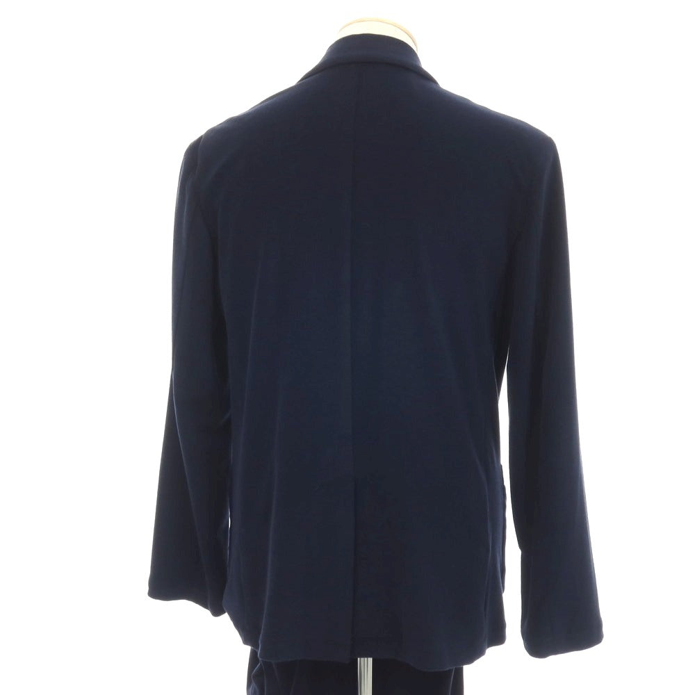 【SALE30%OFF/返品不可】【中古】スリードッツ three dots コットンポリエステル パイル セットアップ セットアップ ネイビー【 サイズS/S 】【 状態ランクC 】【 メンズ 】