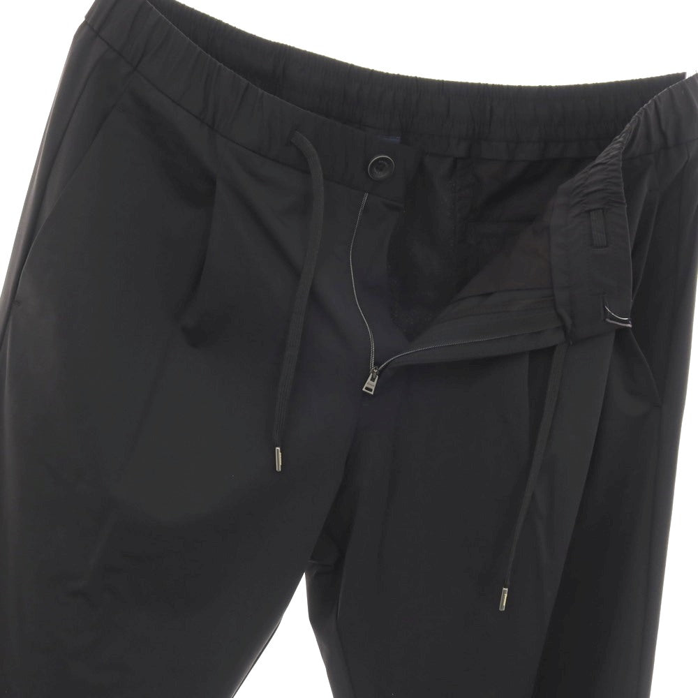 【新品】ヘルノ Herno ストレッチ ナイロン イージーパンツ ブラック【サイズXL】【 状態ランクN 】【 メンズ 】