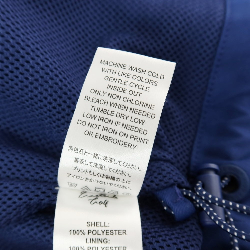 【中古】イーストサイドゴルフ Eastside Golf ポリエステル ジップアップ フーデッドブルゾン ネイビー【サイズ2XL】【 状態ランクB 】【 メンズ 】