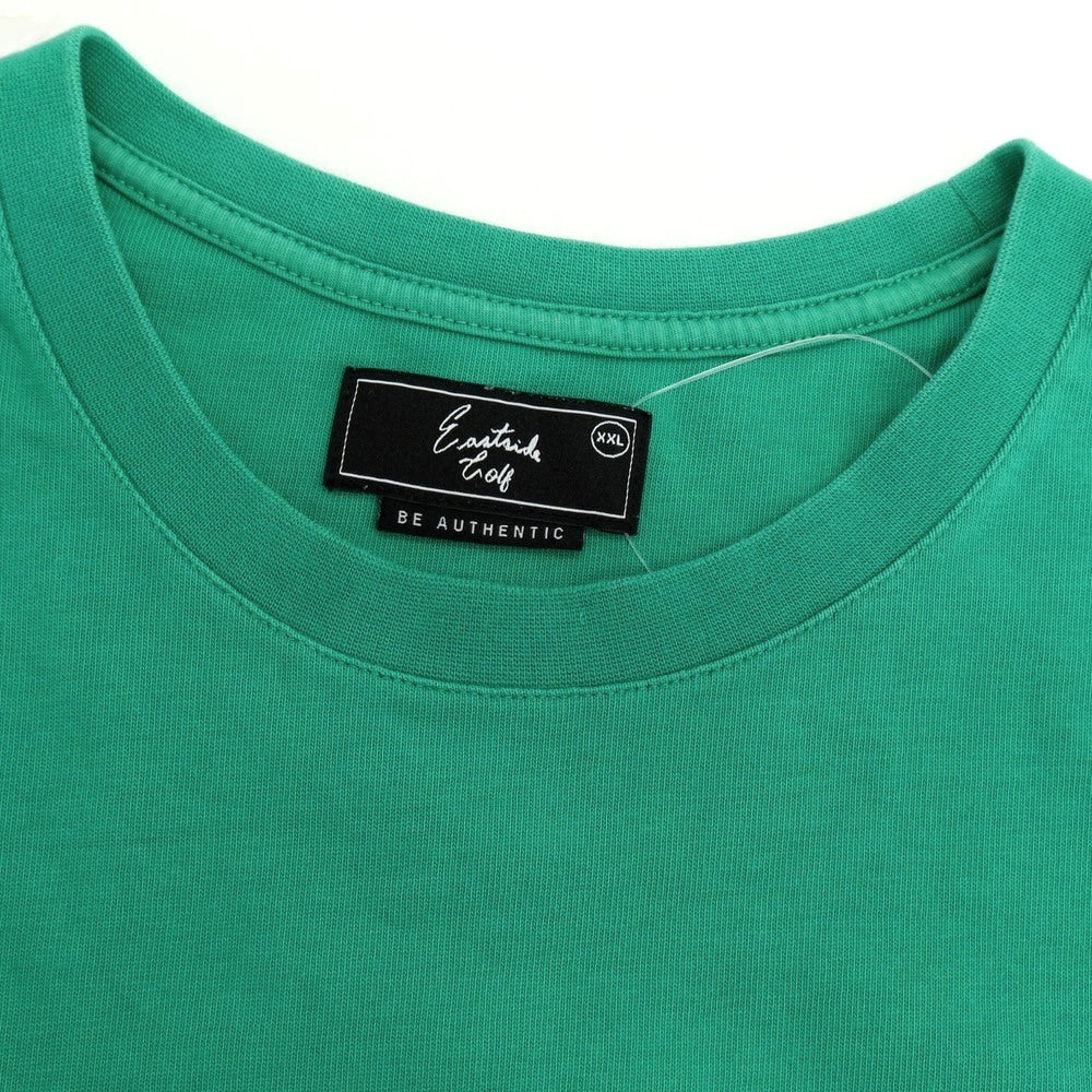 【中古】イーストサイドゴルフ Eastside Golf コットン クルーネック 長袖Tシャツ グリーン【サイズXXL】【 状態ランクC 】【 メンズ 】