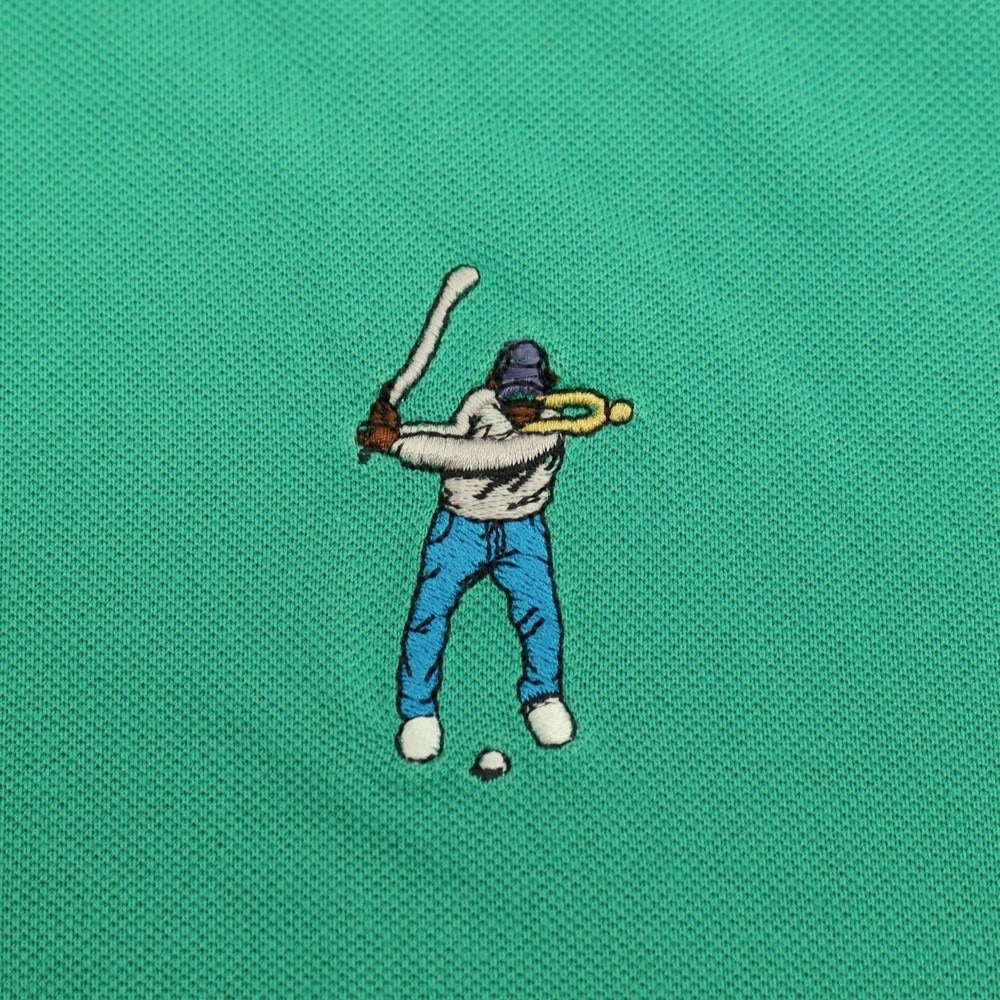 【中古】イーストサイドゴルフ Eastside Golf コットンポリエステルポリウレタン 鹿の子 半袖ポロシャツ グリーン【サイズXXL】【 状態ランクB 】【 メンズ 】