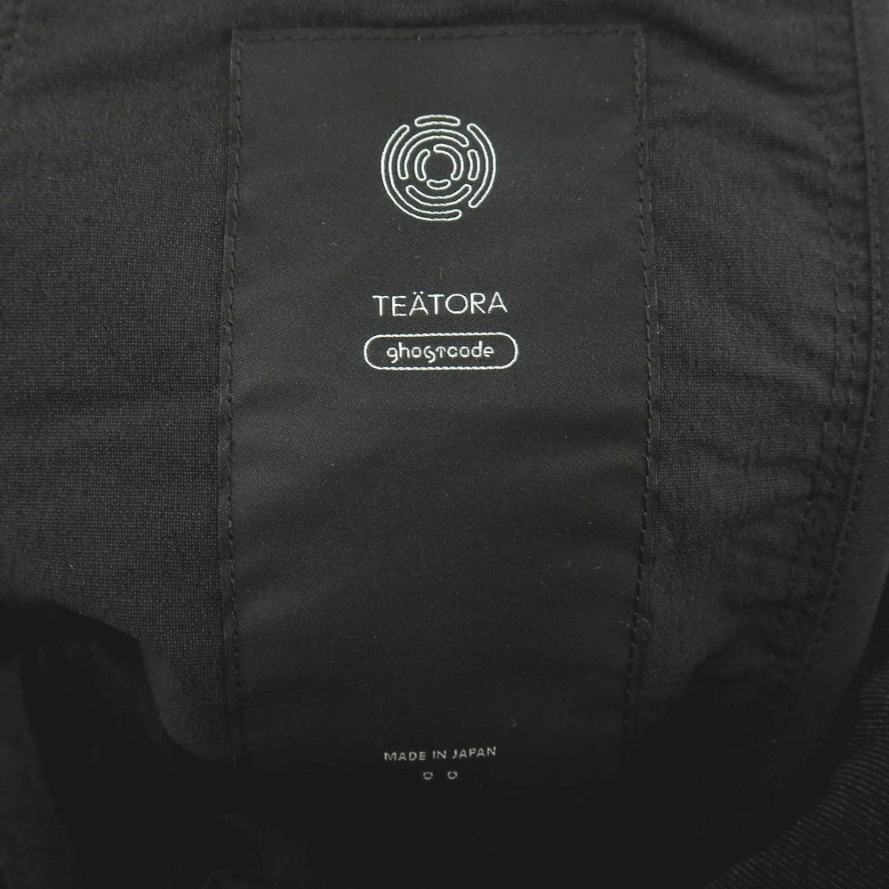 【中古】テアトラ TEATORA ghost code ストレッチ ナイロンポリエステル イージーパンツ ブラック【サイズ2】【 状態ランクA 】【 メンズ 】