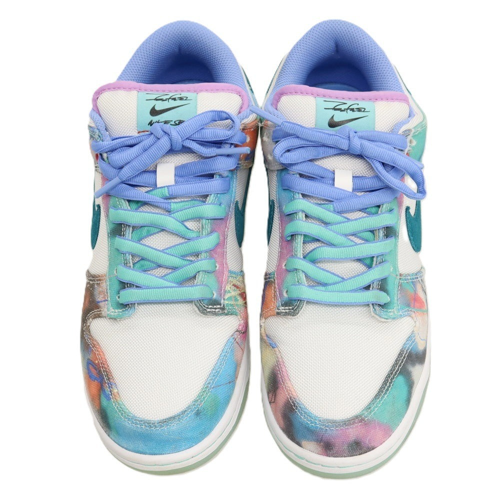 【中古】ナイキ NIKE × FUTURA SB DUNK LOW OG QS スニーカー ブルー系xホワイト【サイズ27cm】【 状態ランクA 】【 メンズ 】