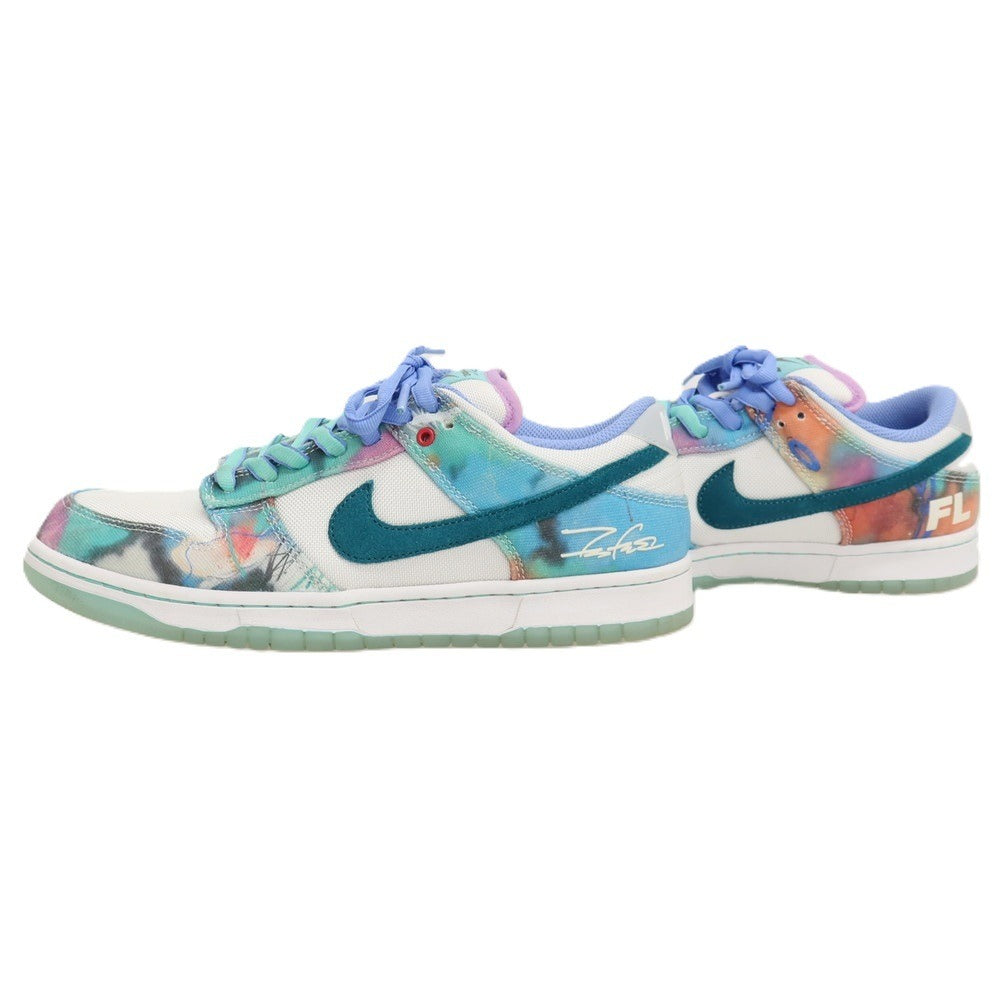 【中古】ナイキ NIKE × FUTURA SB DUNK LOW OG QS スニーカー ブルー系xホワイト【サイズ27cm】【 状態ランクA 】【 メンズ 】