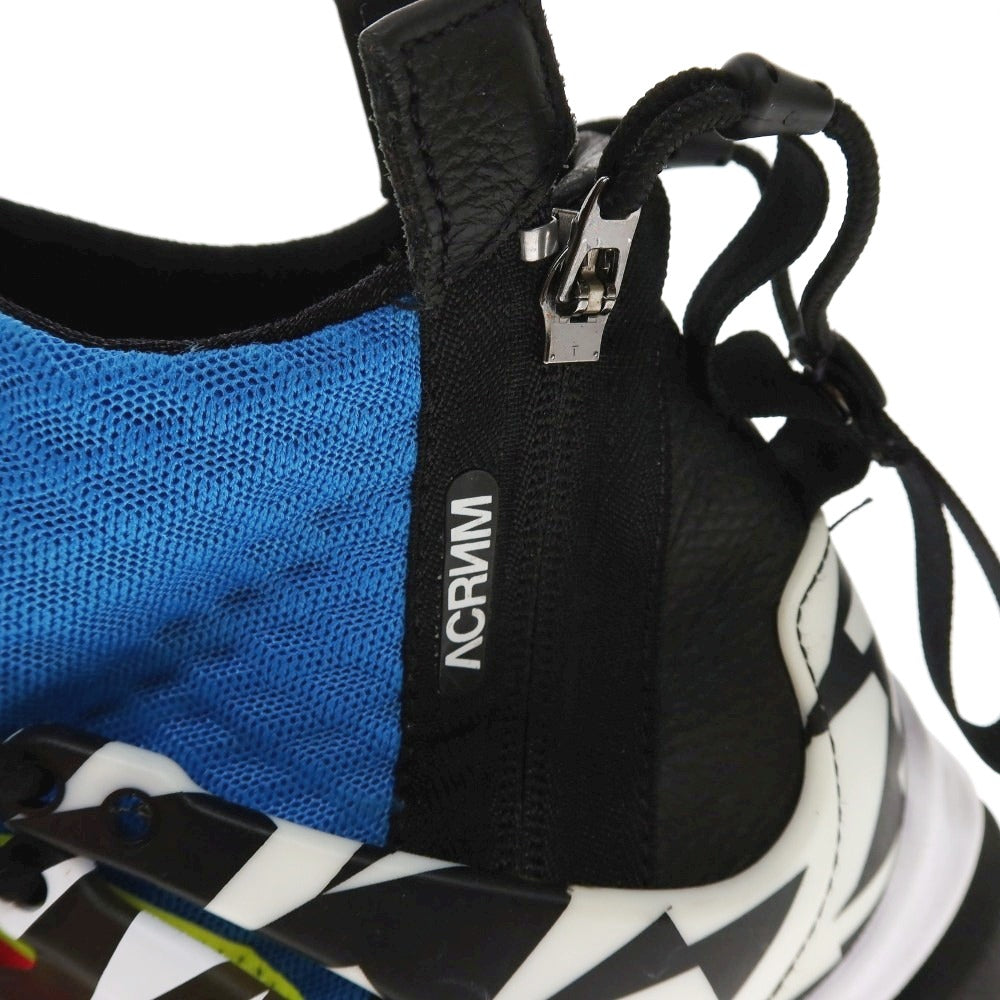 【中古】アクロニウム ACRONYM × NIKE AIR PRESTO MID AH7832-600 スニーカー ピンクxブルー【サイズ27cm】【 状態ランクA 】【 メンズ 】