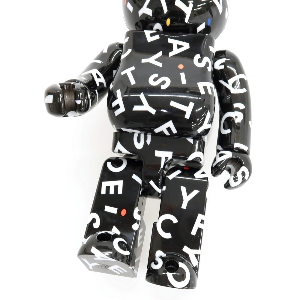 【中古】ケースティファイ CASETiFY × BE@RBRICK 10周年記念 フィギュア ブラックxホワイト【サイズ400% & 100%】【 状態ランクA 】【 メンズ 】