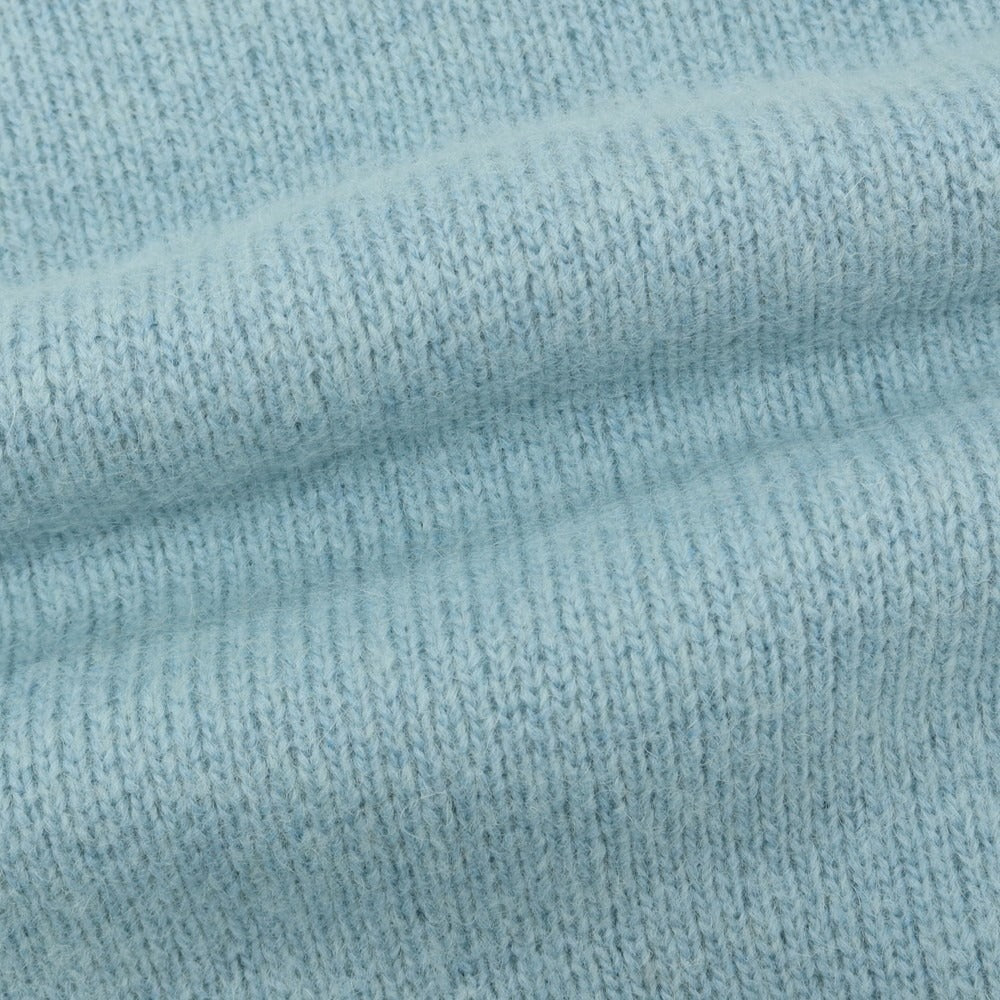 【中古】ラコステ LACOSTE × GOLF LE FLEUR ナイロンアルパカウール Vネック ニットベスト ライトブルー【サイズM】【 状態ランクA 】【 メンズ 】