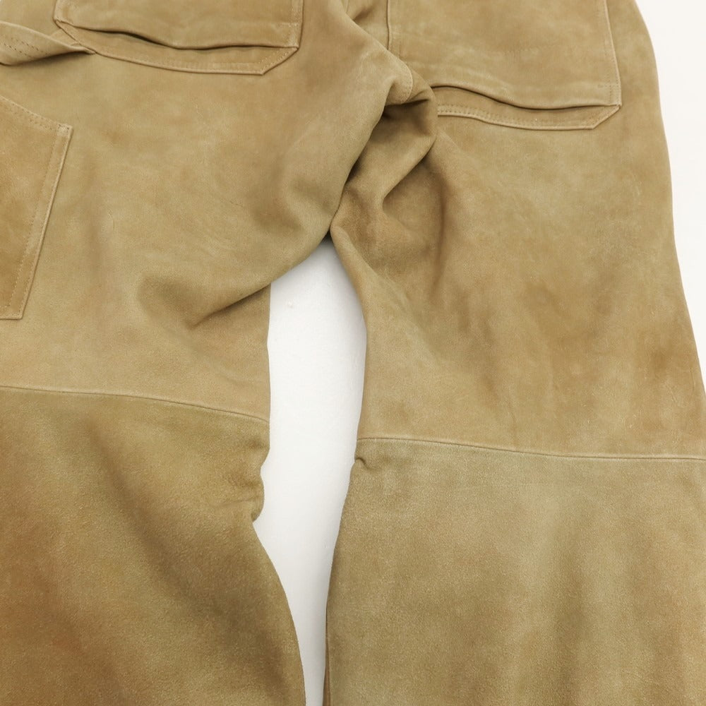 【中古】ノンネイティブ nonnative 2026年春夏 ゴートレザー スエード ペインターパンツ ワークパンツ ベージュ【サイズ1】【 状態ランクA 】【 メンズ 】