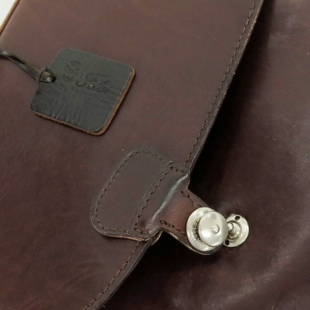 【中古】フェリージ Felisi 1934 レザー ブリーフケース ダークブラウン【 状態ランクC 】【 メンズ 】