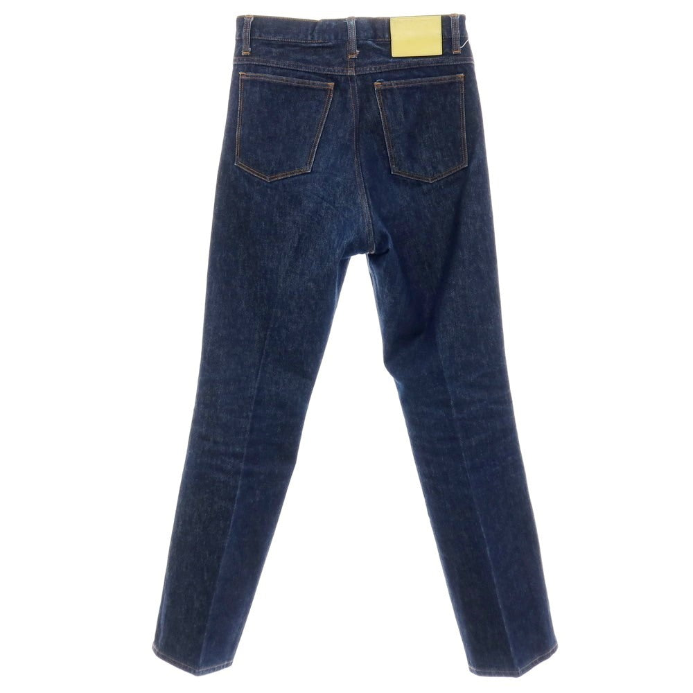 【中古】セブン バイ セブン SEVEN BY SEVEN コットン セミフレアシルエット デニムパンツ ジーンズ ネイビー【サイズM】【 状態ランクC 】【 メンズ 】