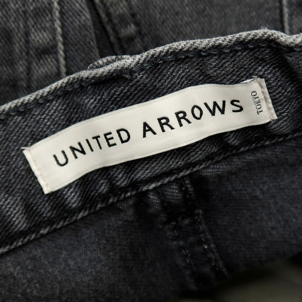 【中古】ユナイテッドアローズ UNITED ARROWS ストレッチ コットン デニムパンツ ジーンズ グレーブラック【サイズM】【 状態ランクC 】【 メンズ 】