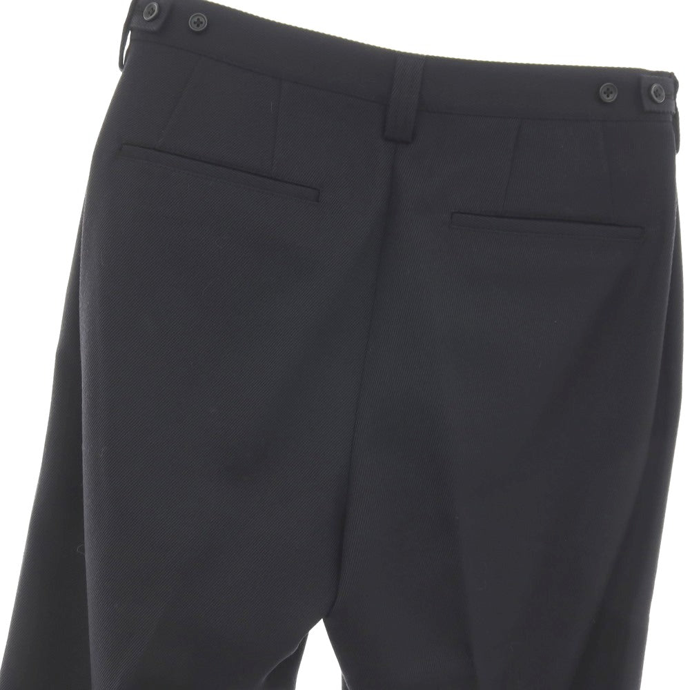 【中古】ユナイテッドアローズ UNITED ARROWS ポリエステルウール カジュアルスラックスパンツ ブラック【サイズS】【 状態ランクB 】【 メンズ 】