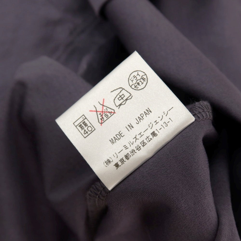 【中古】ヴェイル veil コットン クルーネック 半袖Tシャツ パープルグレー【サイズ3】【 状態ランクA 】【 メンズ 】