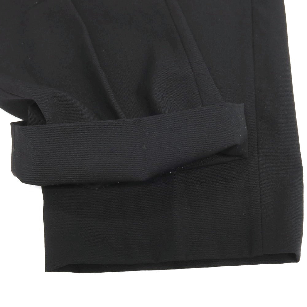 【中古】エニティークラシックス anytee classics ウール カジュアルスラックスパンツ ブラック【サイズL】【 状態ランクB 】【 メンズ 】