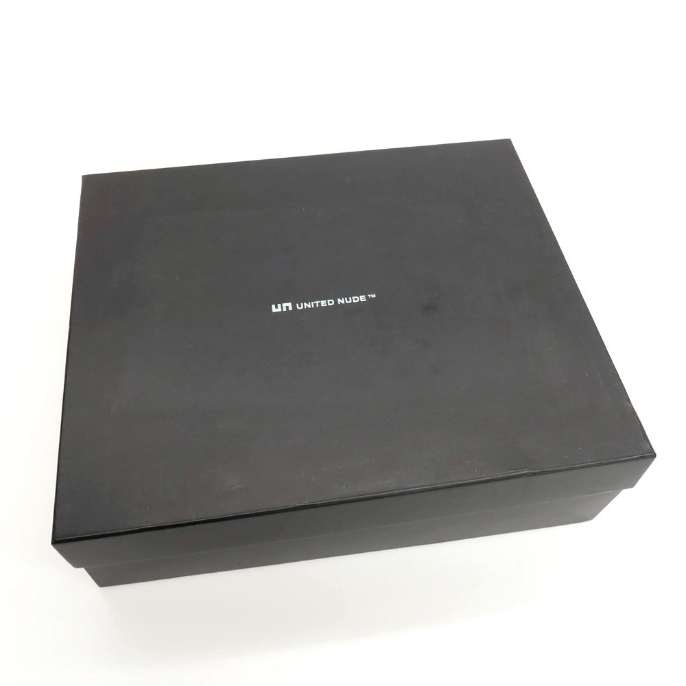【中古】ユナイテッドヌード UNITED NUDE レザー ブーツ ブラック【サイズ44】【 状態ランクB 】【 メンズ 】