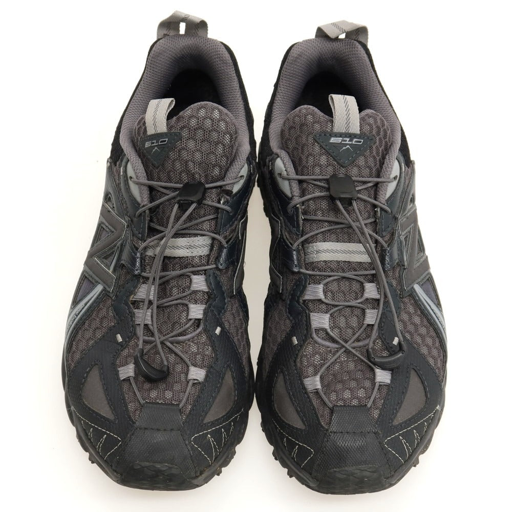 【中古】ニューバランス NEW BALANCE ML610XJ ゴアテックス スニーカー ブラック【サイズ27】【 状態ランクC 】【 メンズ 】