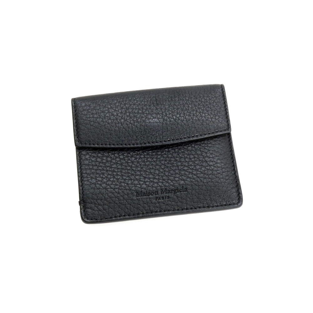 【中古】メゾン マルジェラ Maison Margiela 本革 レザー コインケース ブラック【 状態ランクB 】【 メンズ 】