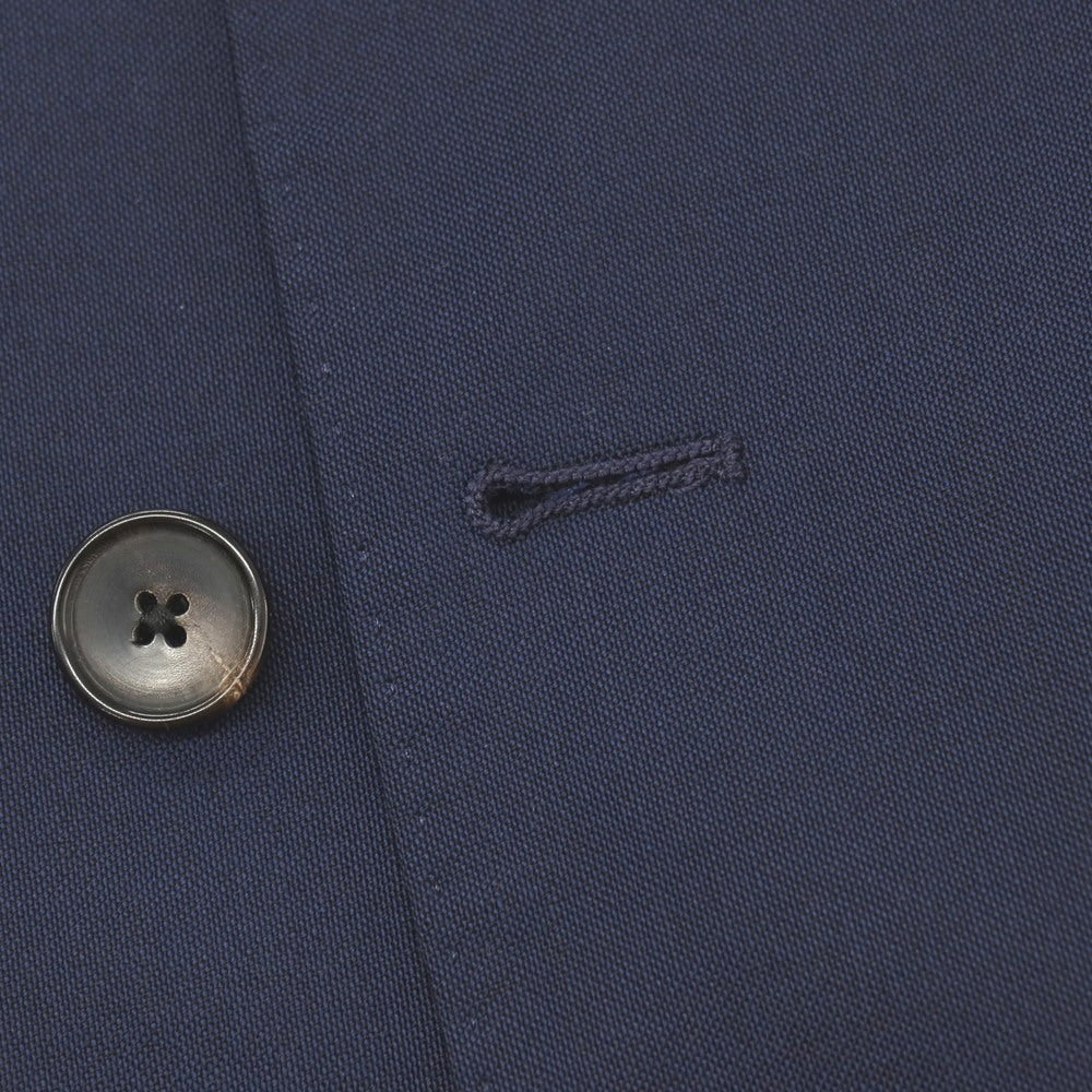【中古】ラルディーニ LARDINI ウール ダブル6B テーラードジャケット ネイビー【サイズ46 7REG】【 状態ランクB 】【 メンズ 】