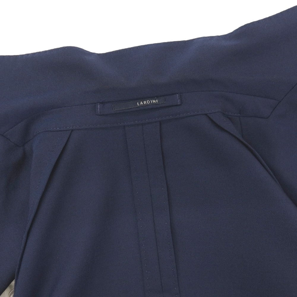 【中古】ラルディーニ LARDINI ウール ダブル6B テーラードジャケット ネイビー【サイズ46 7REG】【 状態ランクB 】【 メンズ 】