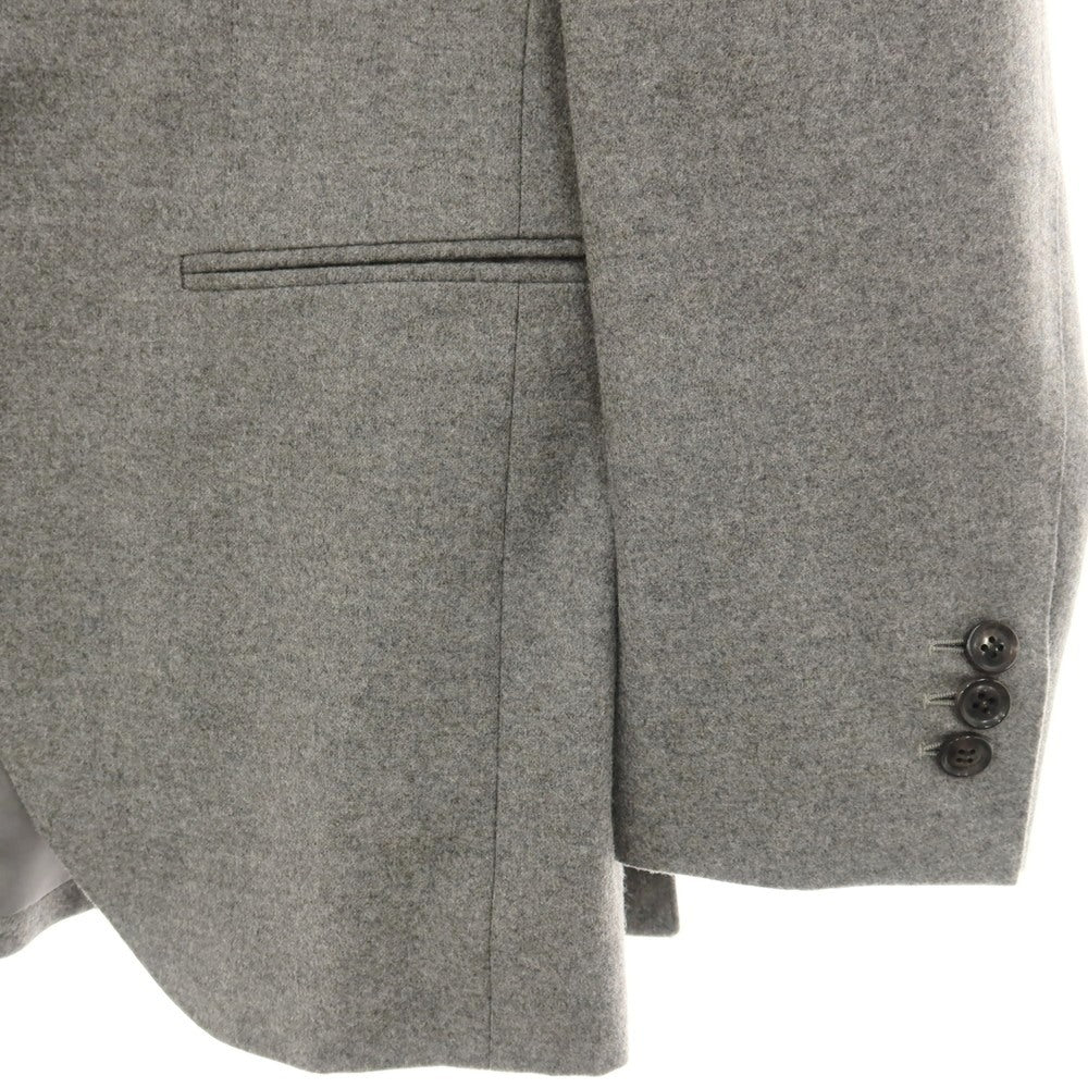 【中古】サルトリア ラファニエロ Sartoria Raffaniello ウールカシミヤ 3つボタンスーツ グレー【サイズ上44/下79】【 状態ランクA 】【 メンズ 】
