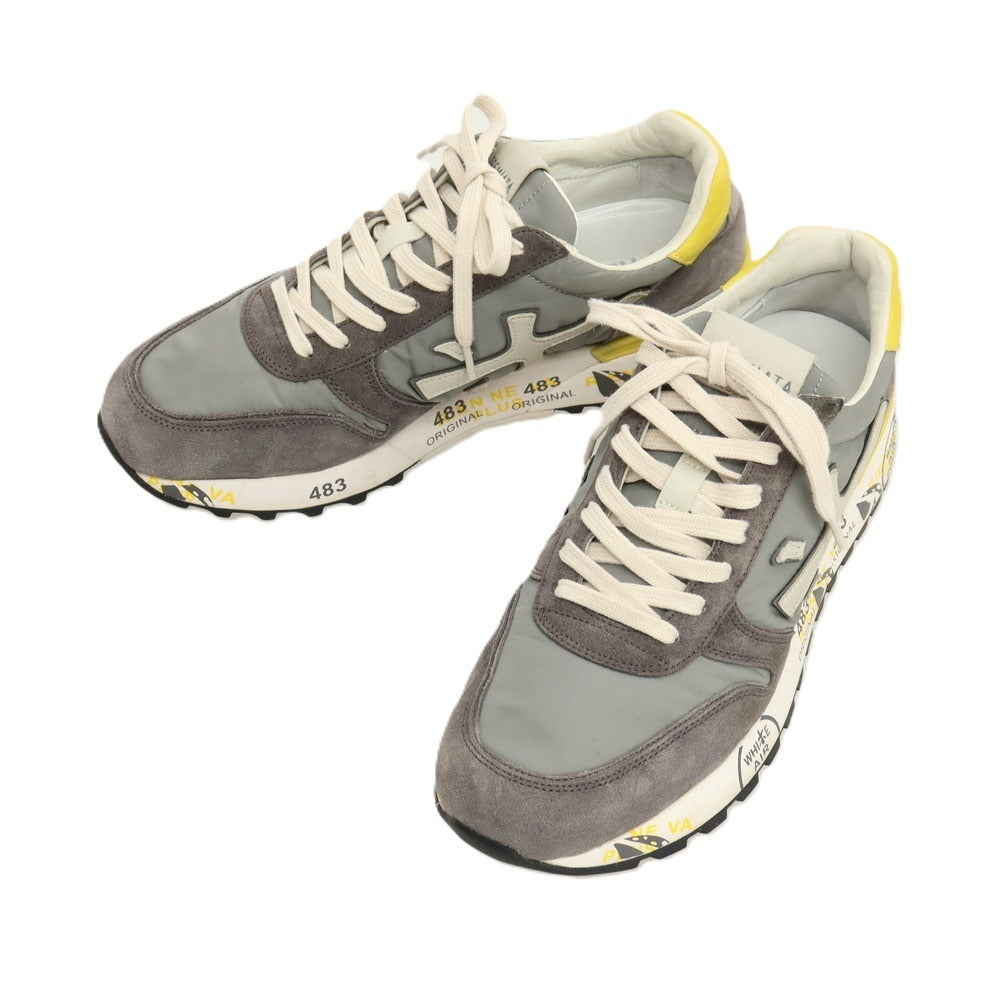 【中古】プレミアータ PREMIATA MICK 3751 スエード ナイロン スニーカー グレー【サイズ42】【メンズ】 中古】プレミアータ PREMIATA MICK 3751 スエード ナイロン スニーカー
