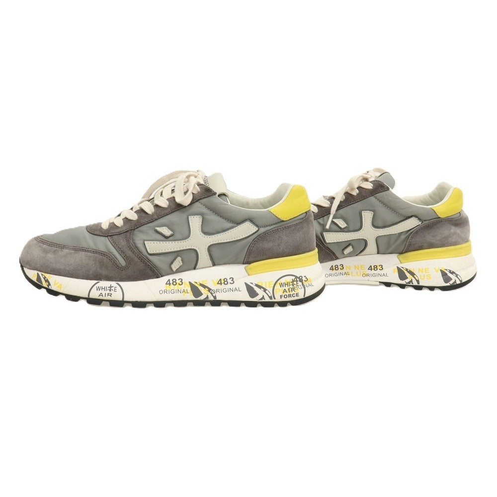 【中古】プレミアータ PREMIATA MICK 3751 スエード ナイロン スニーカー グレー【サイズ42】【 状態ランクB 】【 メンズ 】