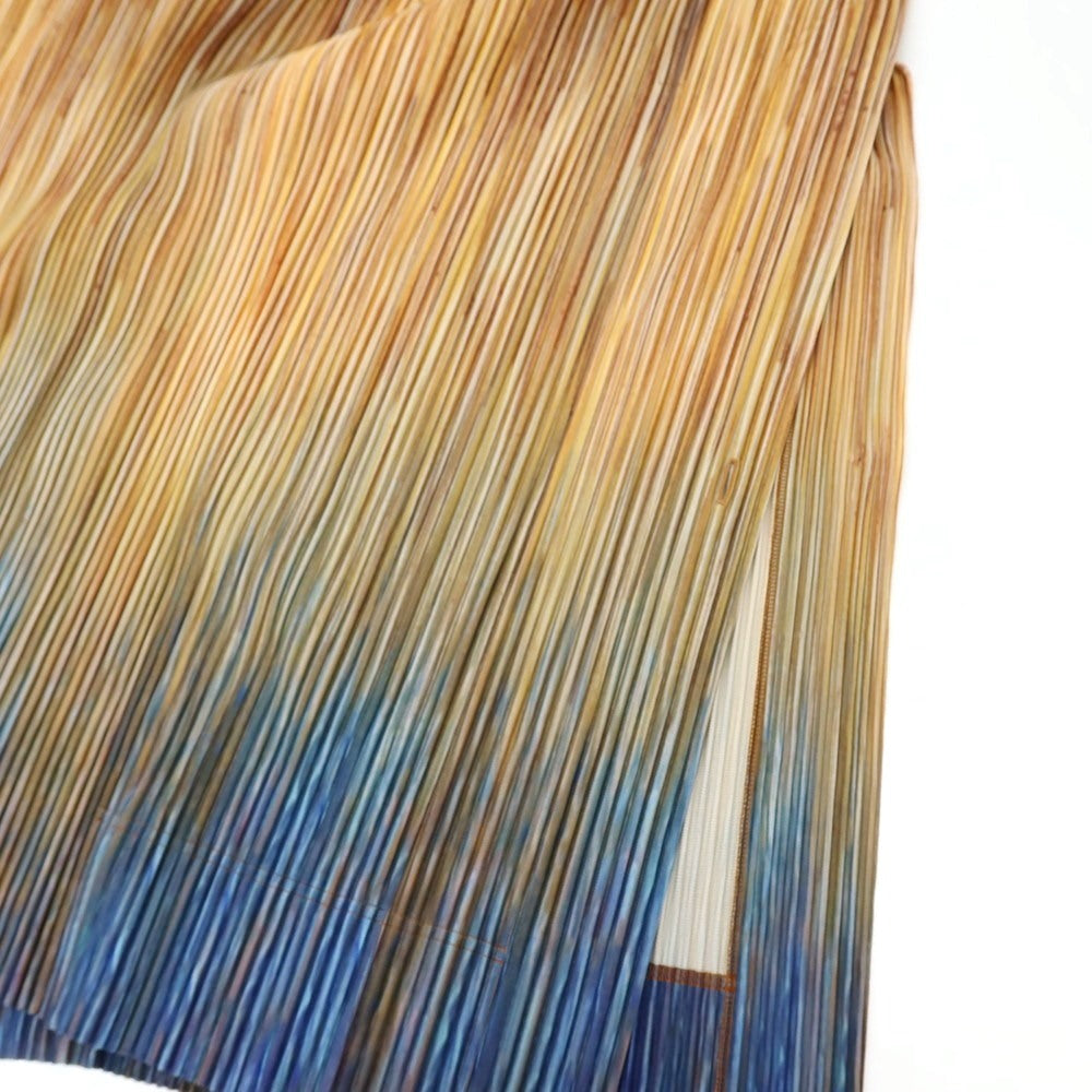 【中古】オム プリッセ イッセイミヤケ HOMME PLISSE ISSEY MIYAKE 2026年春夏 プリーツ ロングコート ブラウン系【サイズ表記なし(L位)】【 状態ランクA 】【 メンズ 】