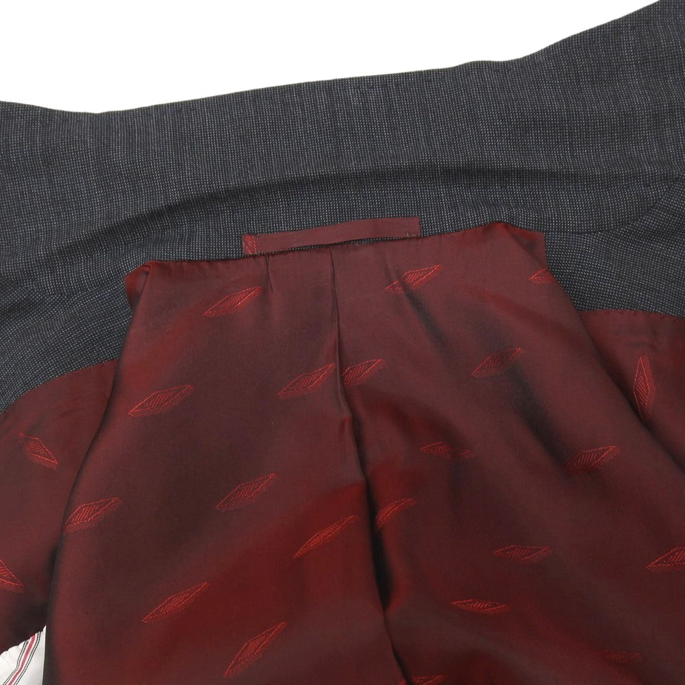 【中古】スティレ ラティーノ STILE LATINO ウール 2つボタンスーツ グレーxネイビー×ブラック【サイズ44 DROP.8R】【 状態ランクB 】【 メンズ 】