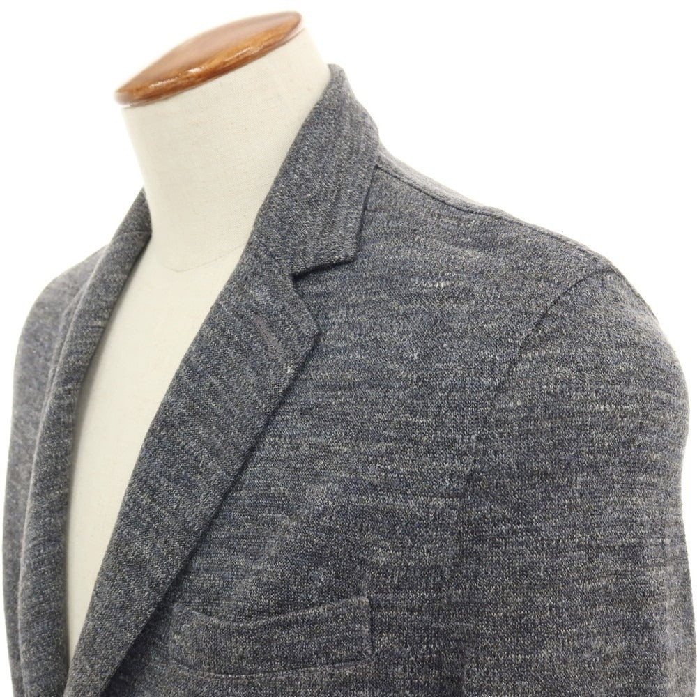 【中古】チルコロ1901 CIRCOLO 1901 リネンナイロン 2B カジュアルジャケット グレー【サイズ48】【 状態ランクC 】【 メンズ 】