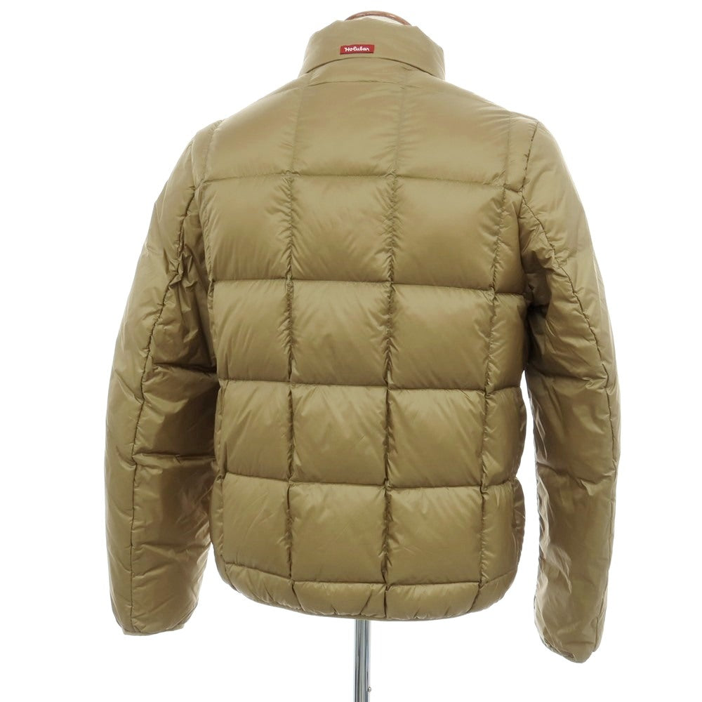 【中古】ホルバーマウンテニアリング Holubar Mountaineering ナイロン スタンドカラー ダウンジャケット カーキ【サイズM】【 状態ランクB 】【 メンズ 】