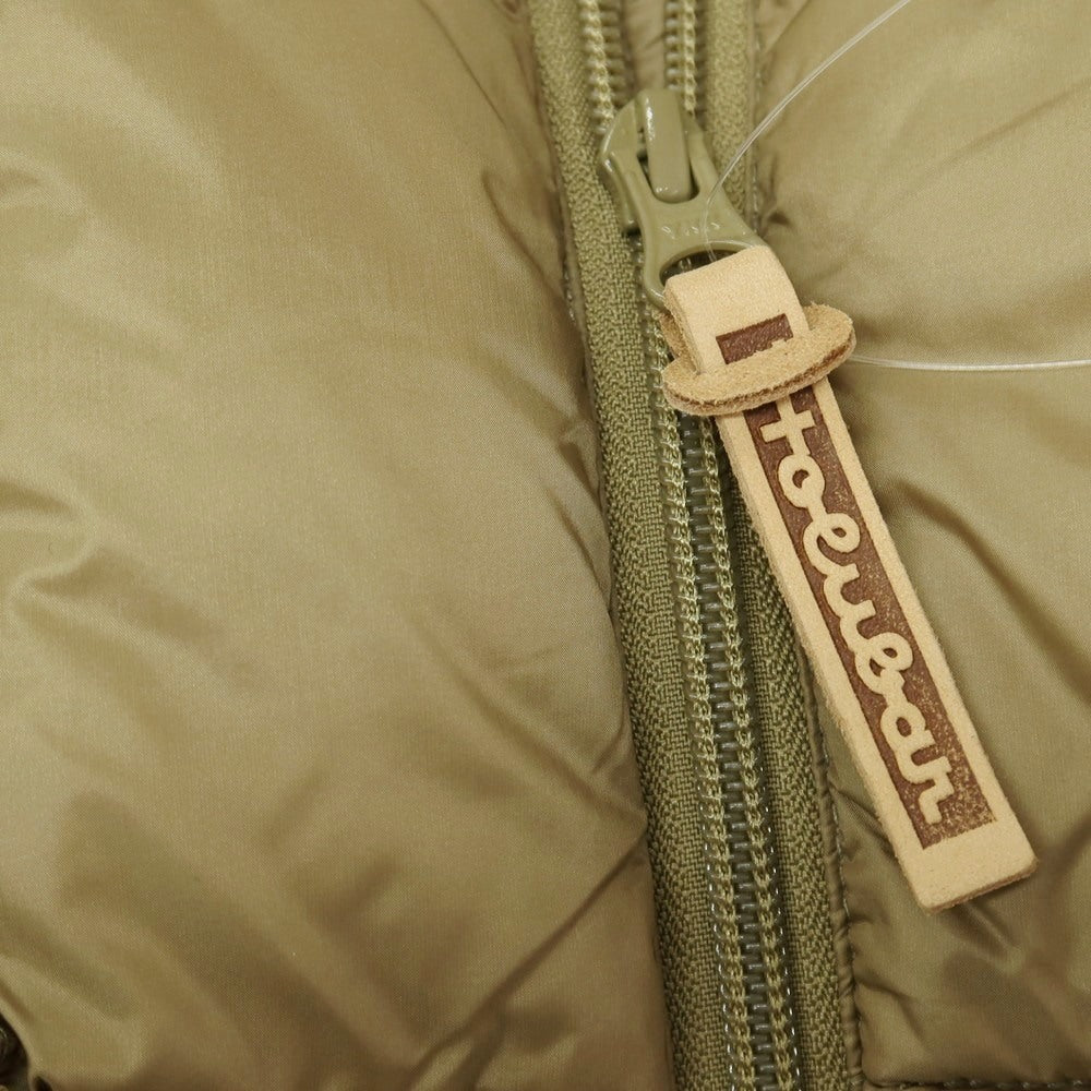 【中古】ホルバーマウンテニアリング Holubar Mountaineering ナイロン スタンドカラー ダウンジャケット カーキ【サイズM】【 状態ランクB 】【 メンズ 】