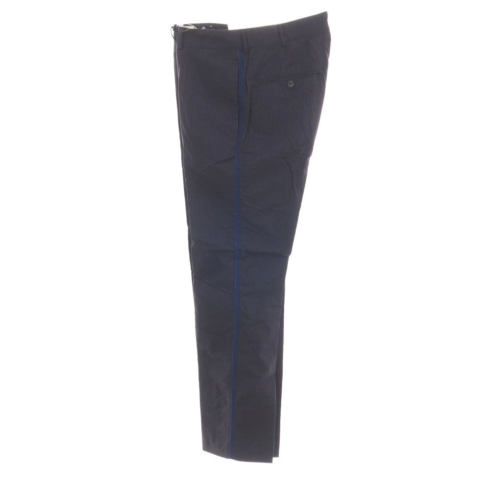 【中古】ディーゼル DIESEL Black Gold コットン ストライプ カジュアルスラックスパンツ ネイビー【サイズ32】【 状態ランクB 】【 メンズ 】