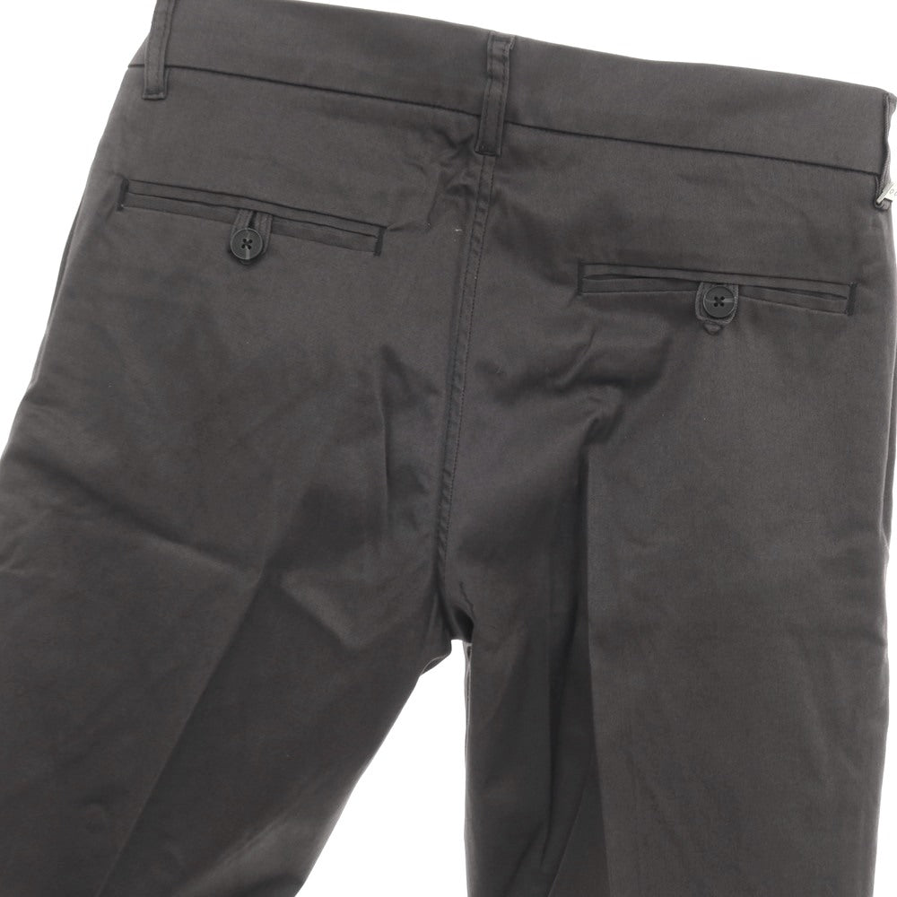 【中古】アントニー モラート ANTONY MORATO ストレッチ ツイルコットン カジュアルスラックスパンツ ダークグレー【サイズ48】【 状態ランクA 】【 メンズ 】